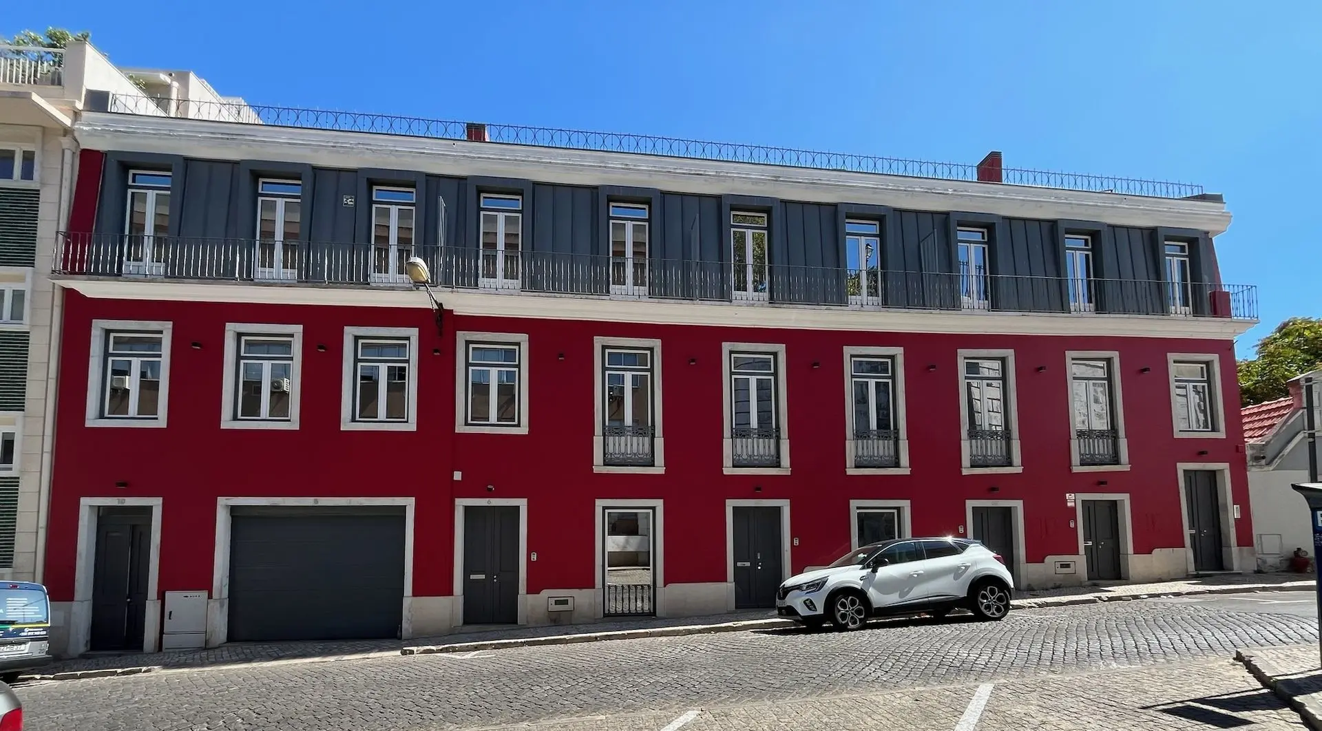 Edifício reabilitado em Lisboa
